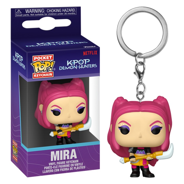 Funko Pocket POP Keychain Animation KPop Demon Hunters Mira